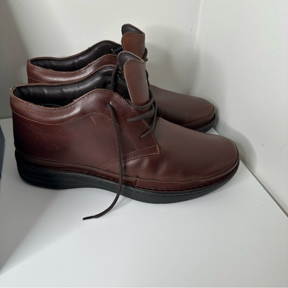 New DREW brown leather boots - Picture 13 of 13